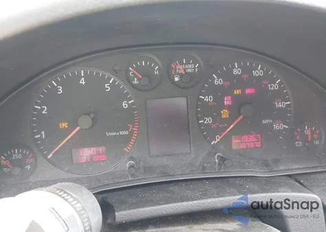 2000 Audi A6 2.7T from USA, damaged, VIN WAUED64B6YN076293